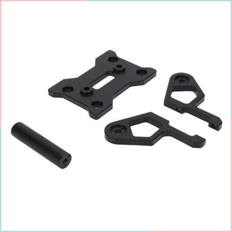 Support GPS Pour Moto - Alliage D Aluminium CNC - Compatible 450MT 2024 2025 - Montage 12 mm - Kit De 3 Pièces (1/5)