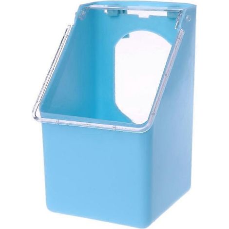 Abreuvoir suspendu en plastique avec couvercle pour volailles (poulets, cailles), gamelle avec couvercle. (1/5)