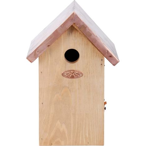 Nichoir pour mésange bleue en bois (1/6)