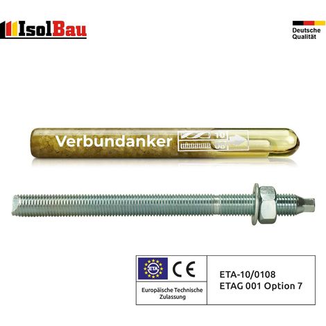 IsolBau Chemikalienankerkapsel M10, 10 Stück (1/5)