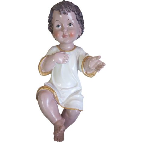 Gesu bambino grande cm 31 per nativita gesu cristo nascita presepe ben rifinito natale (1/4)