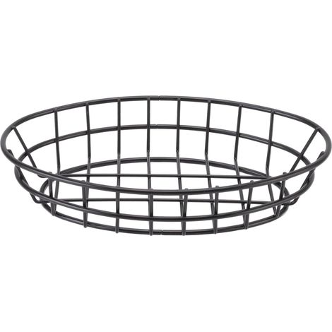 Panier Friteur en Acier Inoxydable 304 Qualité Alimentaire, Design Ovale et Grille Fine pour Cuisine Professionnelle, Nettoyage Facile