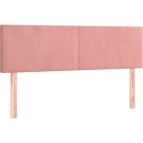 Têtes de lit Rose 144 x 5 x 78/88 cm Velours (1/5)