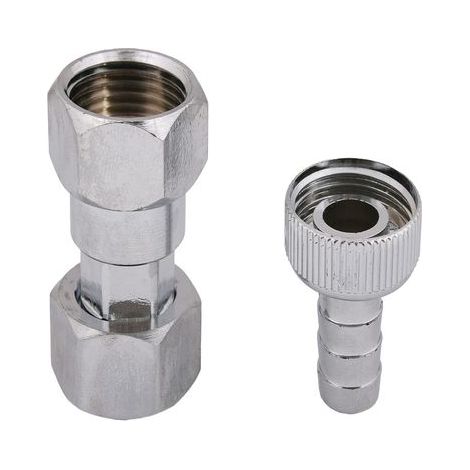 JS ZAPFHAHNZAEHLER-VERSCHRAUBUNG  EING.3/4"IG,AUSG.SV1/2",VERCHROMT