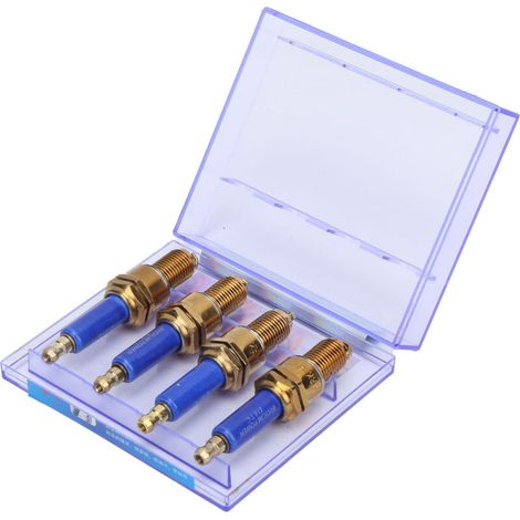 Bougies d'allumage haute performance en alliage de titane pour moteurs GY6 150cc 200cc - Compatible KAZUMA, SUNL, ROKETA - 4 pièces (1/5)