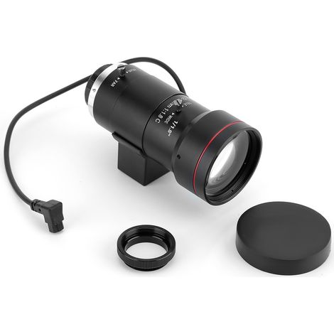 Objectif zoom CS 3MP 12-120mm à focale variable, auto iris HD pour caméra de surveillance sécurité