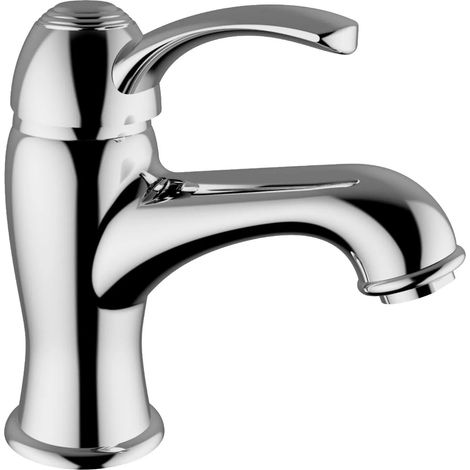 Teorema - Miscelatore Lavabo Cromato Con Piletta A Saltello 1" 1/4 - Serie: Dune Clx - Colore: Cromato - Articolo: 9V301110X4
