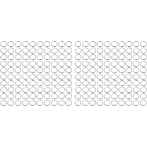 200pcs Rondelles de Blocage M8 en Acier Inoxydable 304, Diamètre Extérieur 0.5in, Fixations pour Machines Industrielles (1/5)