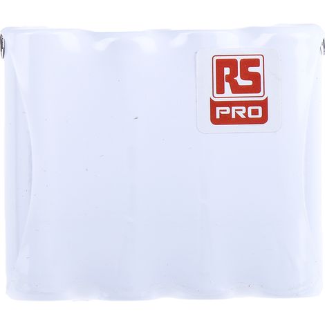 Bloc batterie rechargeable RS PRO 4.8V NiCd 700mAh AA x 4 ( Prix pour 1 ) (1/3)
