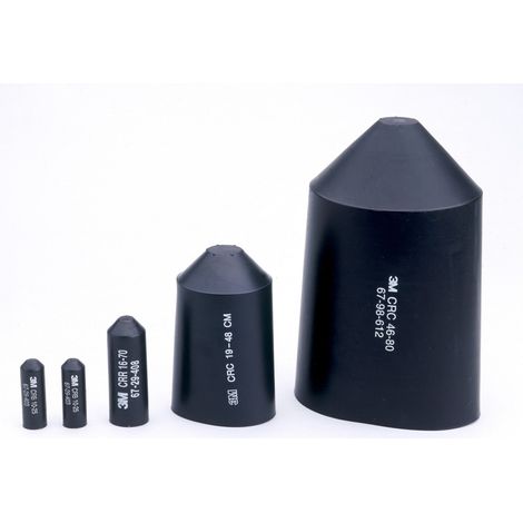 3M Warmschrumpf-Endkappe SKE 158/63 mm 62/158 schwarz