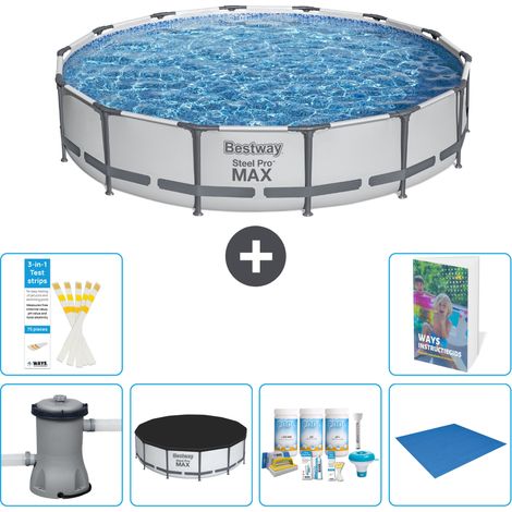 Bestway Steel Pro MAX Rund - 427x107 cm - 7-teilig S251