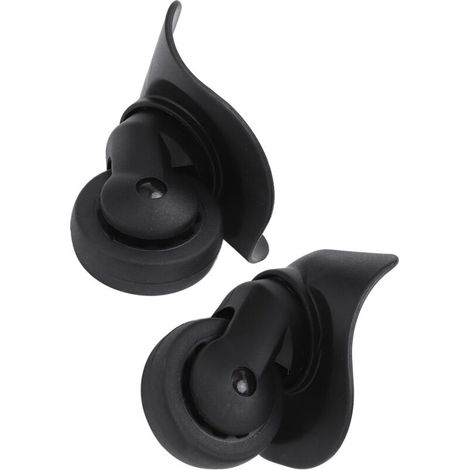 1 paire de roulettes de rechange universelles pour valise de voyage A53, boîtier de chariot (1/5)