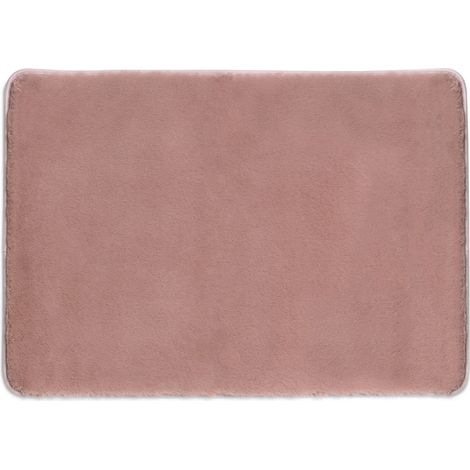 Tappeto Bagno Rosa 40X60 Cm Antiscivolo Fresia