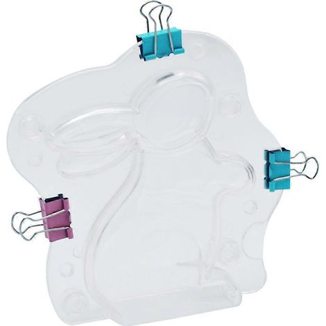Moule à Chocolat Lapin de Pâques Mignon pour Décoration de Mariage et Pâtisserie (1/4)