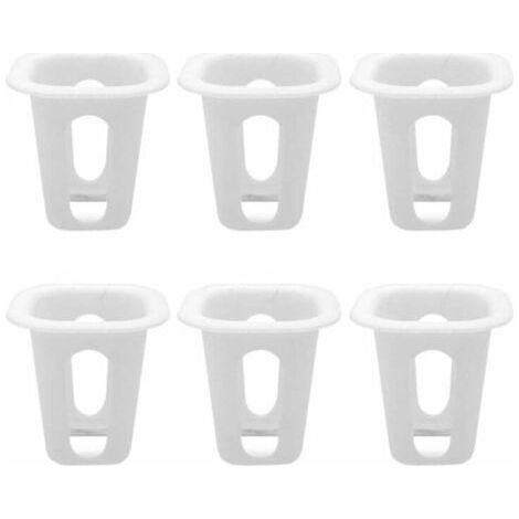 Lot de 50 Pots Hydroponiques en Plastique PP avec Fond Maillé pour Orchidées, Tomates et Plantes d'Intérieur (1/5)
