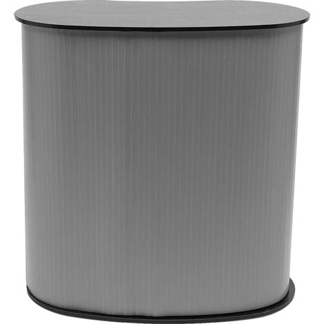 Recepción, diseño portátil, construcción duradera, plata (1/2)