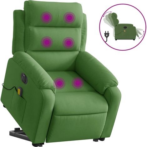 Maison Exclusive - Massagesessel mit Aufstehhilfe Elektrisch Hell (1/5)