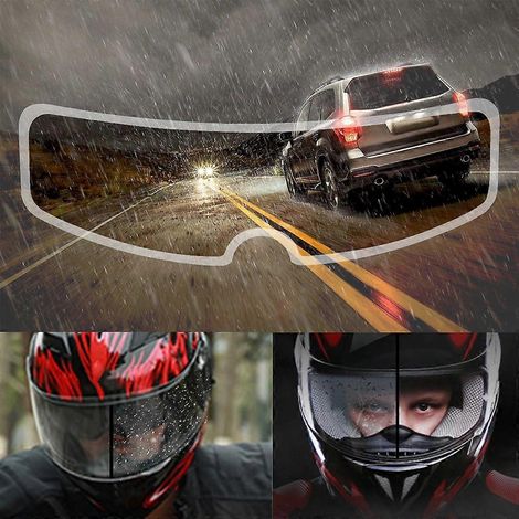 Film protecteur transparent universel anti-pluie pour casque de moto K3 (1/4)