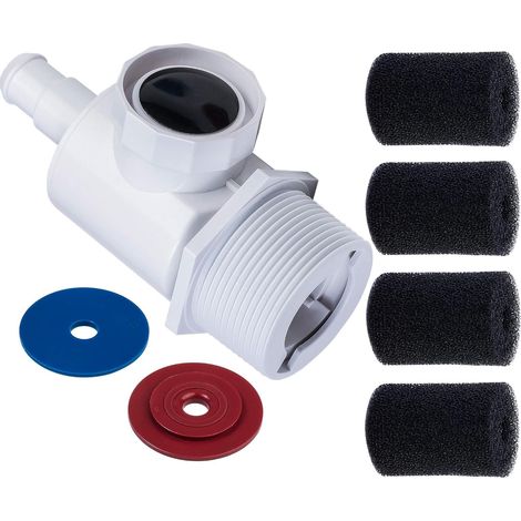 9-100-9001 Pièce de rechange pour connecteur UWF pour nettoyeur de piscine avec 4 paquets 9-100-3105 Épurateur de tuyau de balayage (1/5)