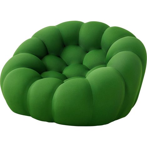 Canapé droit compressible ergonomique vert – Matériau éponge haute densité – Design inspiré du football – Confort optimal pour petits espaces