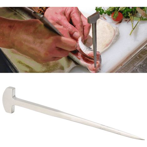 Poinçon à Anguille en Acier Inoxydable Style Japonais pour Cuisine Maison Restaurant