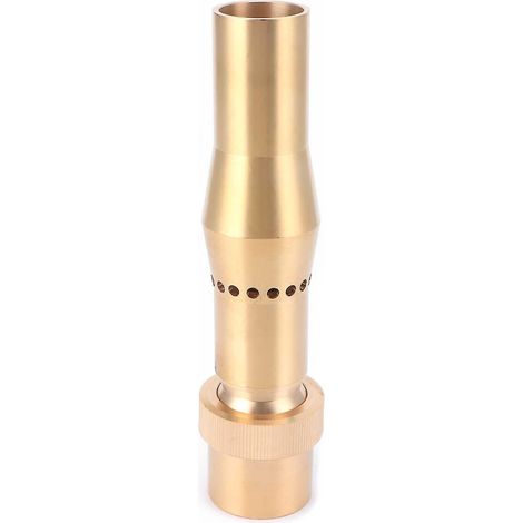 Buse de fontaine en laiton à filetage interne avec tête de bullage multi-orifices, adaptée aux bassins de jardin G1 32 mm (1/3)