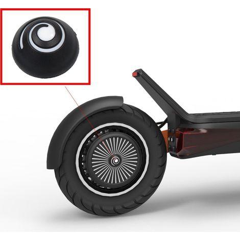 Convient pour le cache moteur de la trottinette électrique INOKIM OX Scooter, cache décoratif pour moteur de roue avant, accessoires pour trottinette. (1/3)