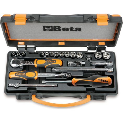 Set chiavi a bussola e accessori 1/4 beta 900/c13-8 - 21 (1/4)