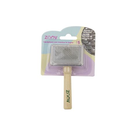 ZOOV CARDATORE C/MANICO LEGNO 6X4,5 CM