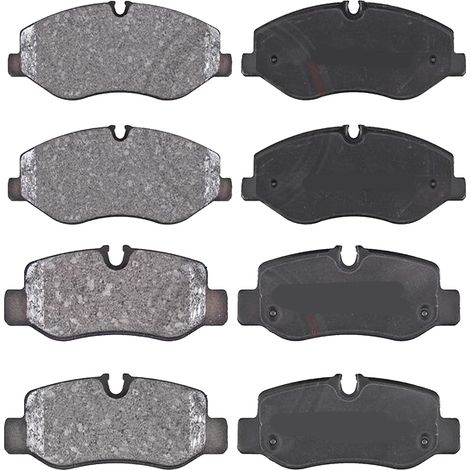 KIT PASTIGLIE FRENO ANTERIORI E POSTERIORI compatibile con BMW 3 (E46) / PASTIGLIE FRENANTI AUTO OEM FDB1300,FDB1301 / SOSTITUZIONE DIRETTA / BASSA POLVERE / SILENZIOSO