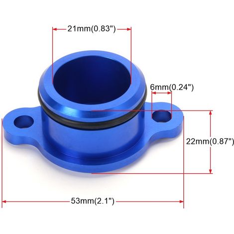 Pièces de modification automobile pour les pompes d'injection d'huile Yamaha PW50 et PW80 : retirer les bouchons d'étanchéité. (1/4)