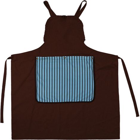 Grembiule da cucina in cotone con asciugamano - Cafe 3