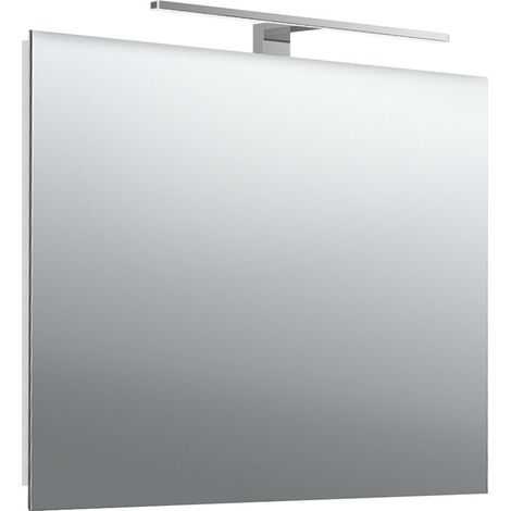 Espejo con luz LED emco mee, una luz superior, 790 x 590 mm, (1/5)