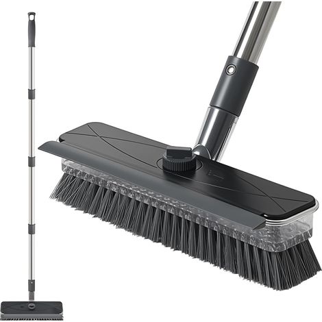 3 en 1 Balai Brosse Sol avec Long Manche pour Exterieur Interieur (1/5)