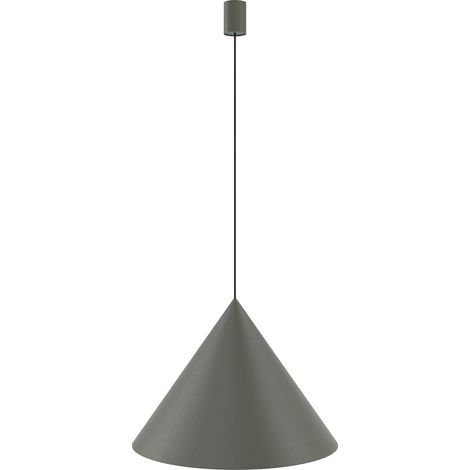 Lampada a sospensione Nowodvorski Zenith grigia Ø50 cm (1/2)