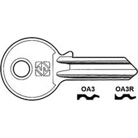 5PZ CHIAVI PER CILINDRI OMA 4 SPINE GRANDI - OA3R SX