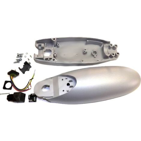 PRMB07R Gruppo Gusci Corpi In Alluminio Posteriore MOBY NICE PRMB07R Ricambio Fuori Produzione