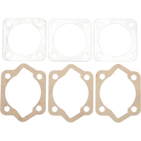 Kit de joints de culasse en papier aluminium, 6 pièces, pour vélo motorisé 2 temps 66cc 80cc. (1/4)