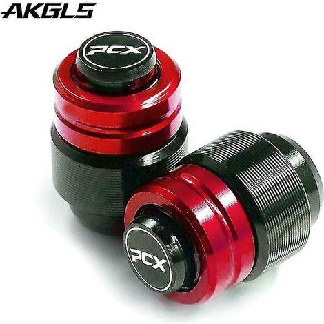 Cache-valve de pneu étanche pour moto Honda PCX 125, PCX 150, PCX 160 (2010-2022) - Rouge (1/4)