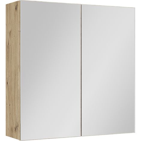 Badspiegelschrank Lavia, Artisan-Eiche, 60 x 60.2 cm, Vicco (1/5)