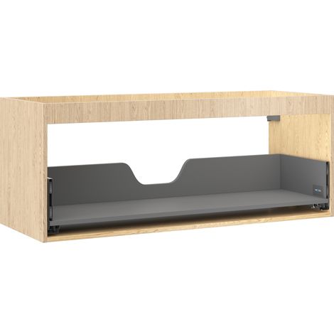 Mexen Box-A Korpus des Waschtischunterschranks 120 cm, 1 Schublade, Eiche - 91AX0-1200-470-1-81 (1/4)