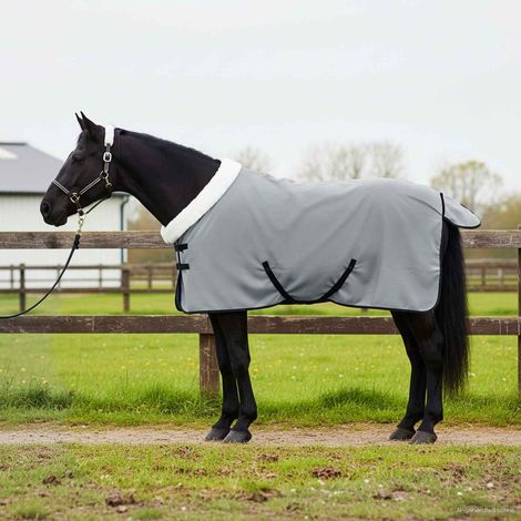 Pferdedecke Dunkelgrün 115 cm Polarfleece