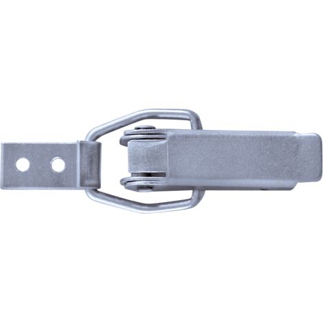 GOEBEL - 100 x Grenouillères acier zingué 0/40 II Trou pour rivet 3,5 mm (1/5)