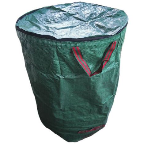Sac de Jardin 1 Pièce Ensemble Sac de Jardin 120L Sac Poubelle de Jardin Robuste Sac Poubelle de Jardin Ensemble de Sac Poubelle PP Robuste Sac Poubelle de Jardin Sac Poubelle de Jardin A