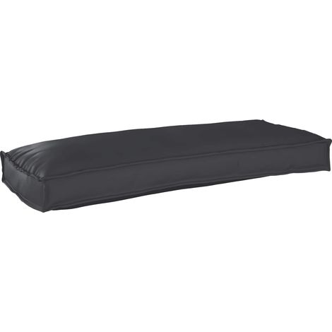 Kissen Schwarz 100 x 40 x 8 cm Oxford-Stoff