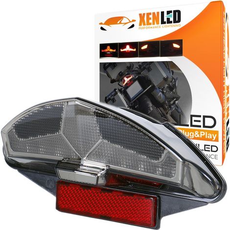 Feu Arrière LED compatible BMW F800R (2009-2016) - R1200GS Adv K25 (2006-2013) - Homologué ECE E24