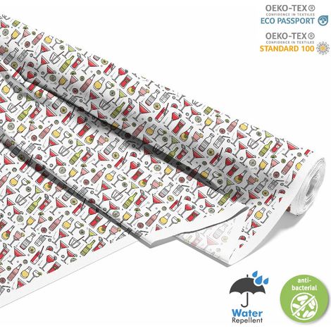 TESSUTI DECORATIVI PER ESTERNI OXFORD - Motivo Cocktail  DX8678 (1/5)