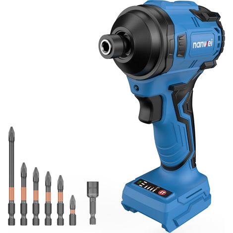 Visseuse à chocs compatible avec batteries 18V 240Nm Moteur sans balais (sans batterie) (1/5)