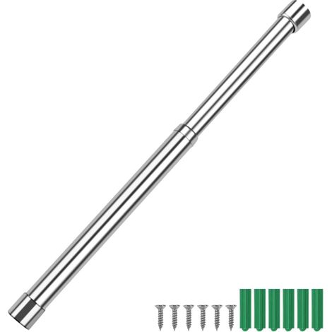Tringle Vetement Murale, 31-51 cm Barre de Penderie (1/5)