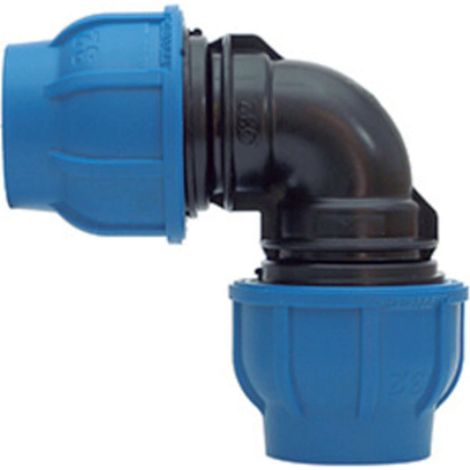 RACCORDO POLIPROP GOMITO 90 40X40 MM - 5 pezzi